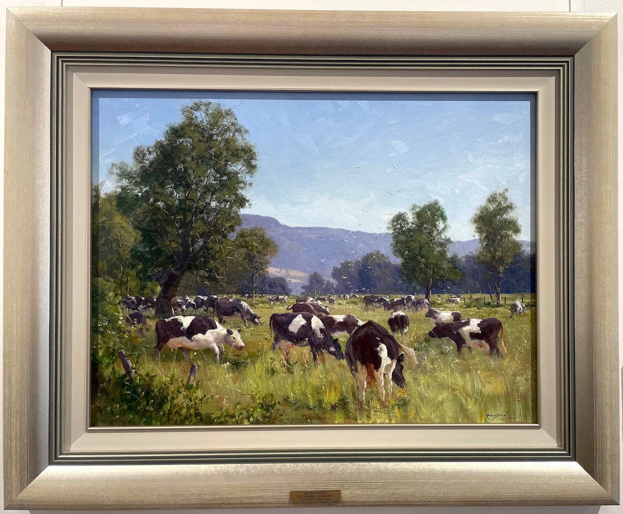 John Downton, Natural Friends. East Numbaa, Shoalhaven, NSW. Oil on Canvas