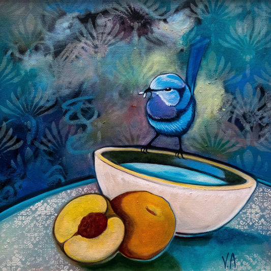 Vanessa Anderson, Pretty as a Peach, Open-Ended Print