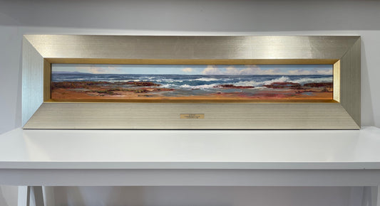 John Downton, Quiet Day, Culburra Beach, NSW. Oil on Canvas