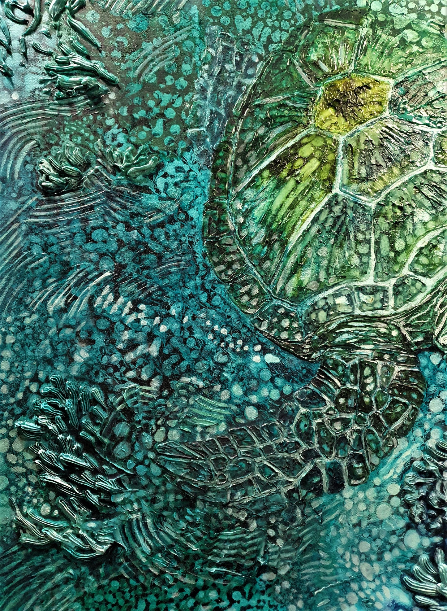 Jennifer Luck, Refresh & Replenish, Oil on Canvas