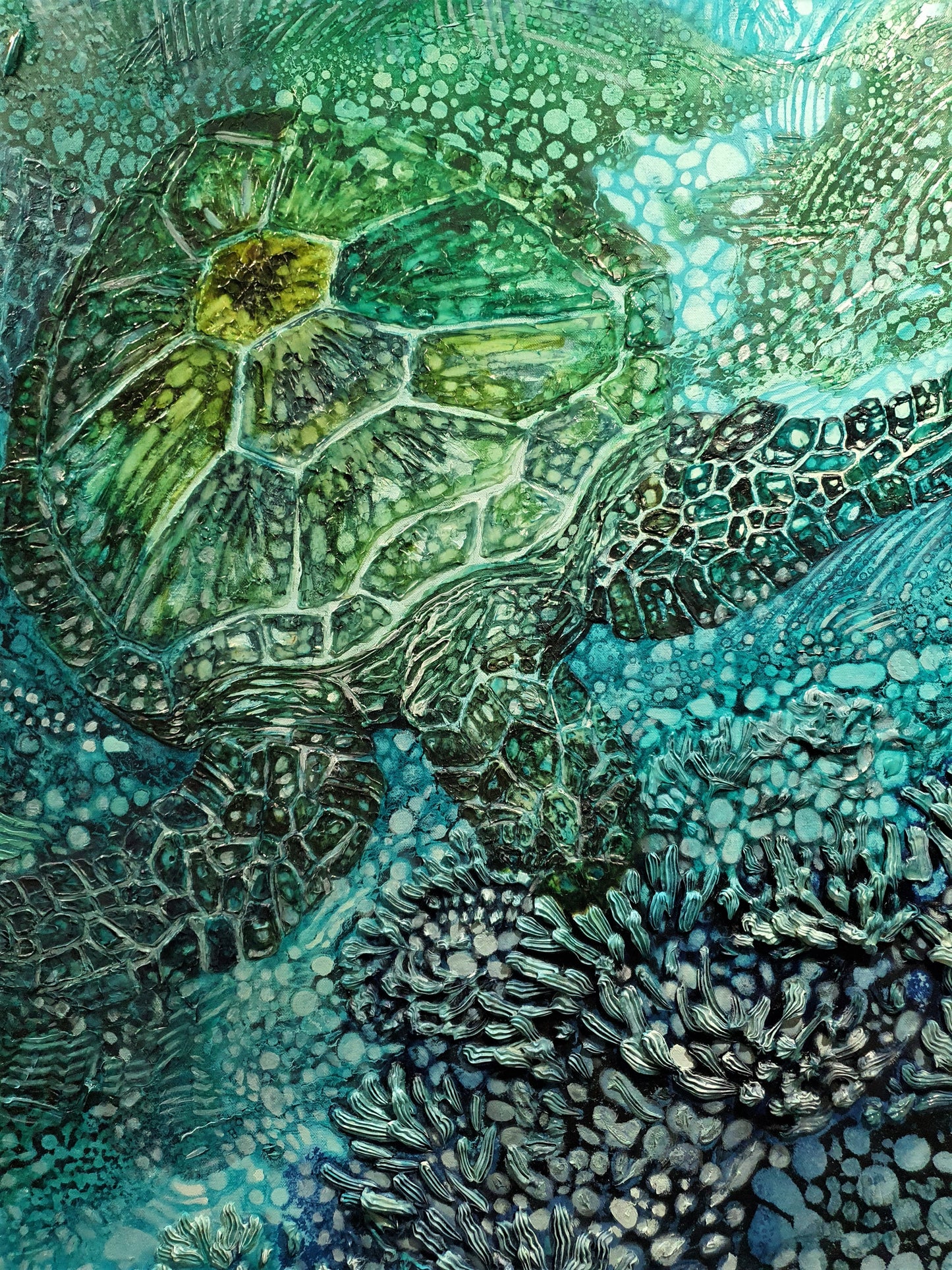 Jennifer Luck, Refresh & Replenish, Oil on Canvas