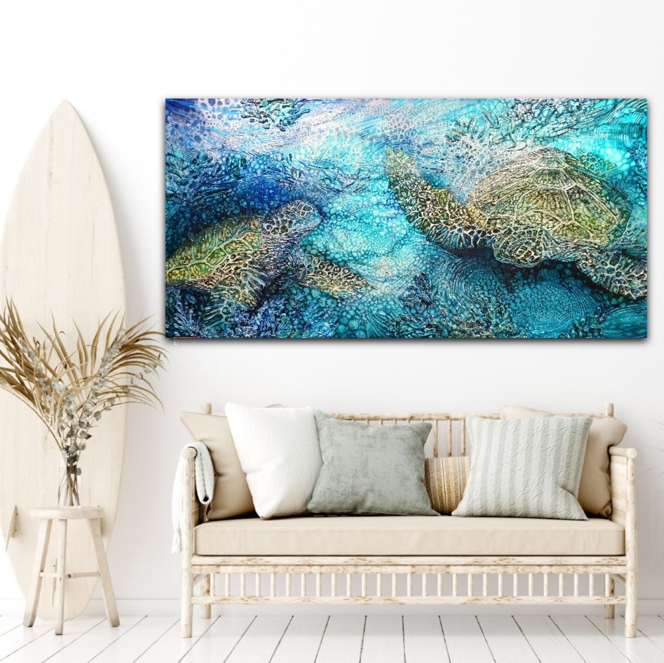 Jennifer Luck, Reef Dreams, Oil on Canvas