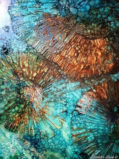 Jennifer Luck, Shallows, Oil on Canvas