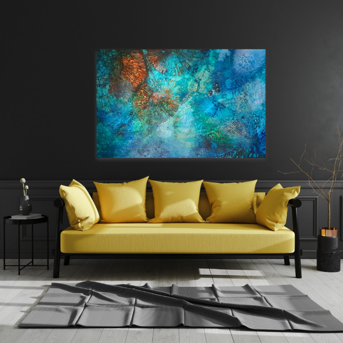 Jennifer Luck, Shallows, Oil on Canvas