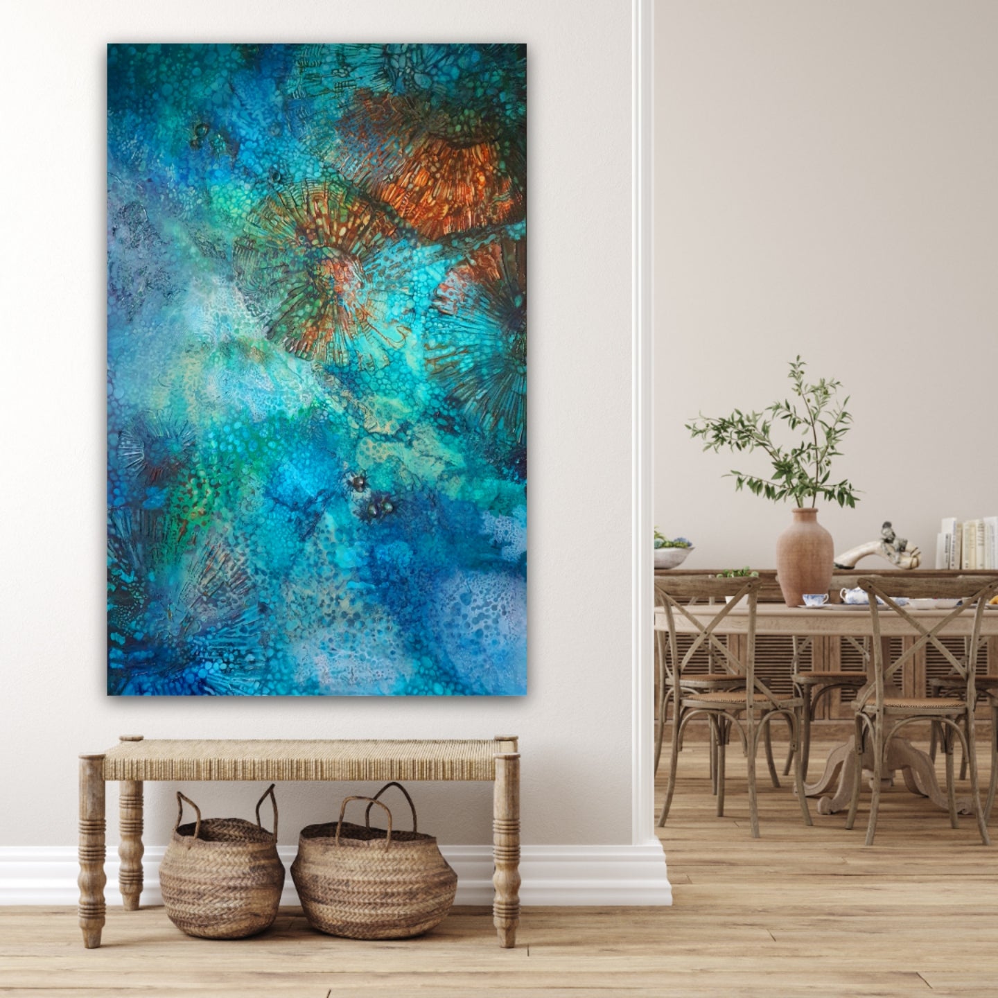 Jennifer Luck, Shallows, Oil on Canvas