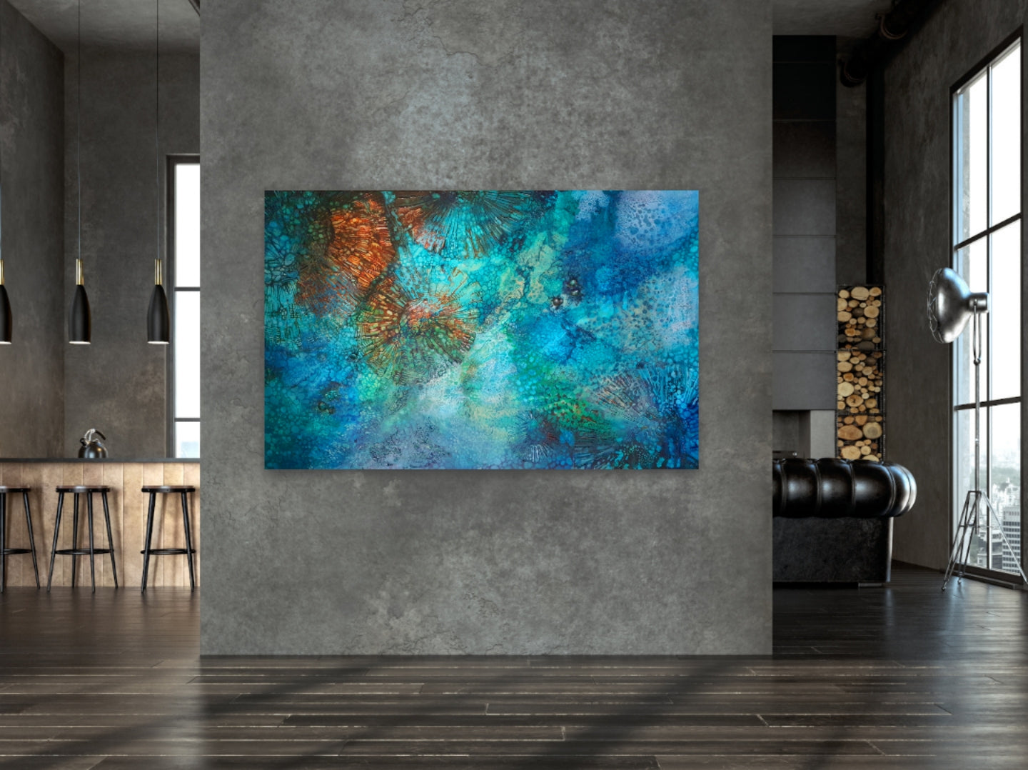 Jennifer Luck, Shallows, Oil on Canvas