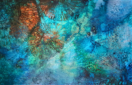 Jennifer Luck, Shallows, Oil on Canvas