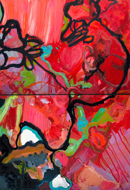 Kerry Bruce, Serenity, Acrylic on Art Paper