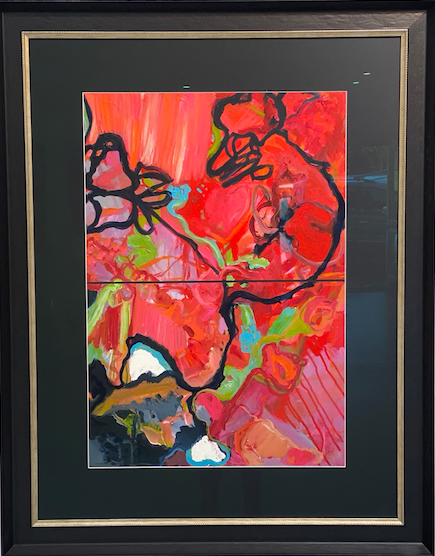 Kerry Bruce, Serenity, Acrylic on Art Paper