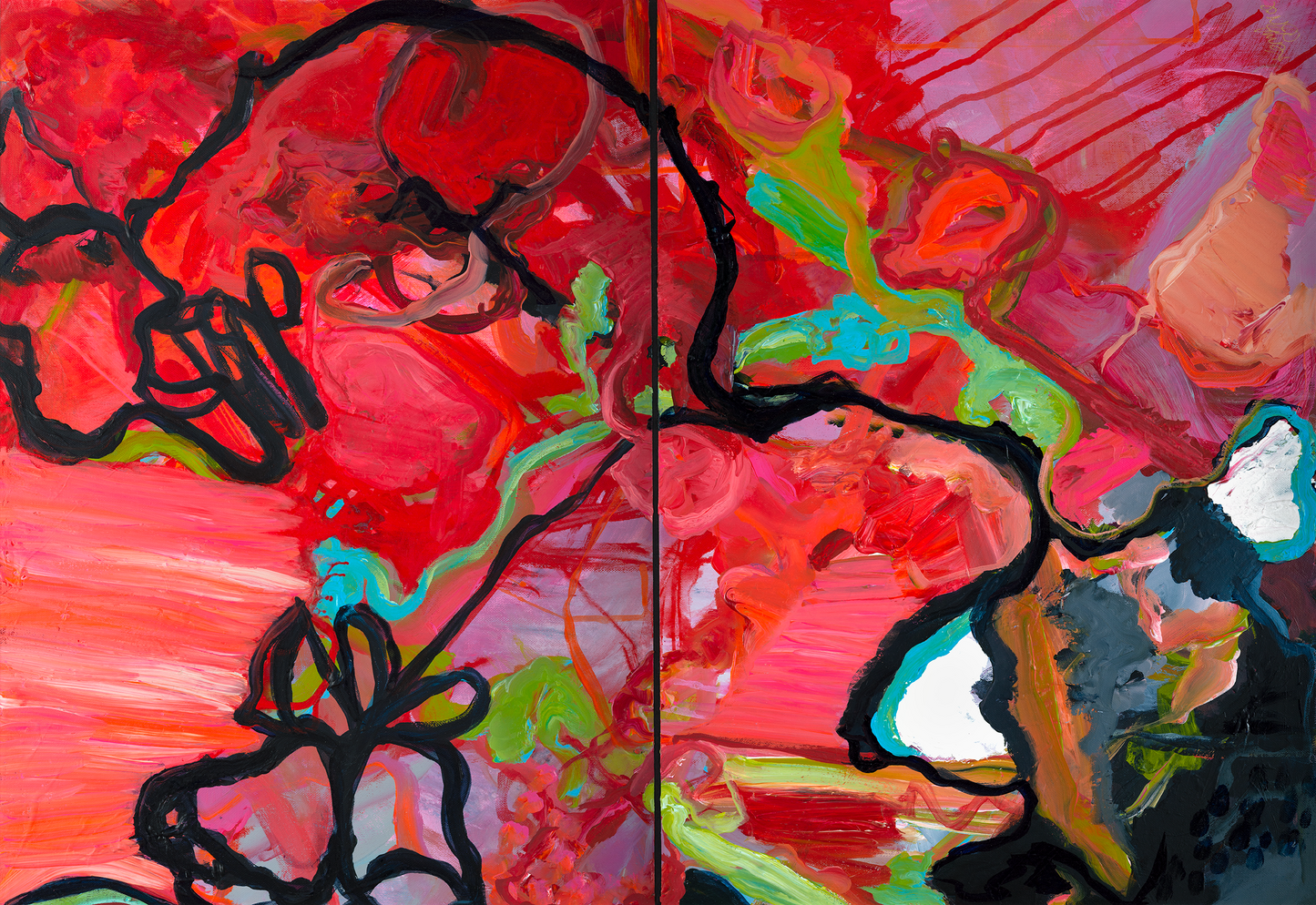 Kerry Bruce, Serenity, Acrylic on Art Paper