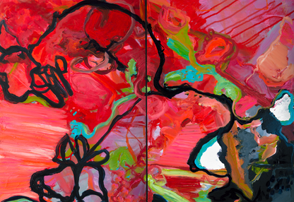 Kerry Bruce, Serenity, Acrylic on Art Paper