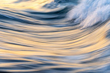 Load image into Gallery viewer, Silky flowing water in the sunset light. Gerroa, Australia
