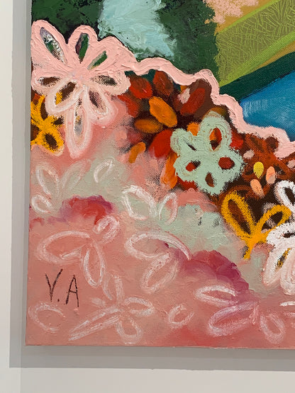 Vanessa Anderson, Simple Abundance, Acrylic and Oil on Canvas WAS $1990 NOW $1200