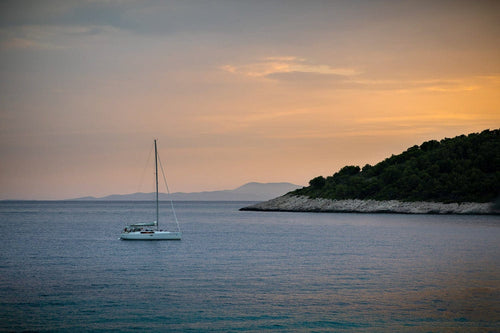 Enjoying the sunset in style in the Croatian 
islands. Hvar, Croatia