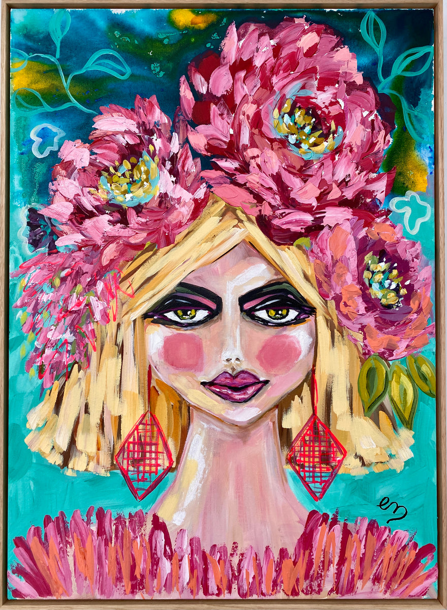 Sweet Annie - original painting by Emma Menzies – Fern Street Gallery