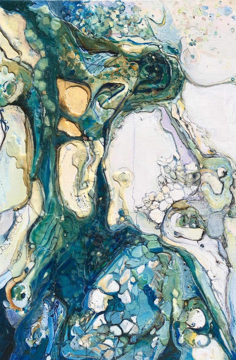 Transitive Flow an original abstract artwork by Alisa Beak