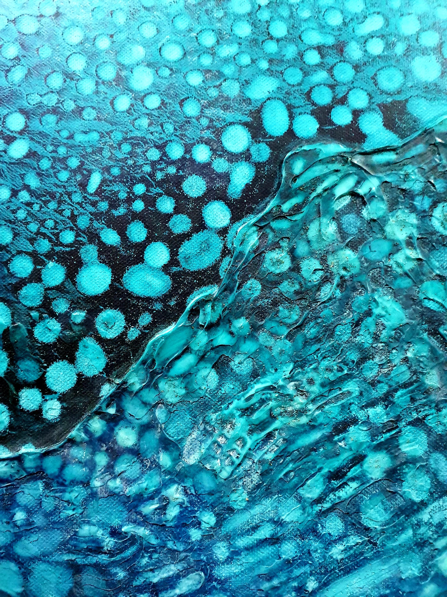 Jennifer Luck, Utopian Rays, Oil on Canvas