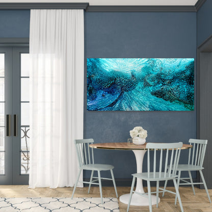 Jennifer Luck, Utopian Rays, Oil on Canvas