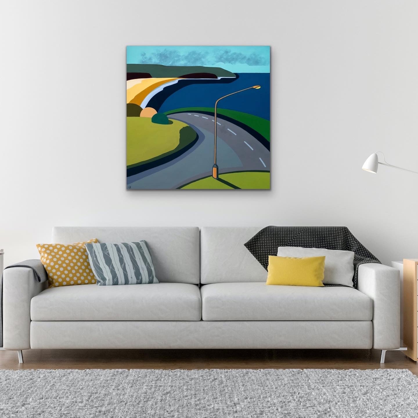 Vanessa Anderson, Tasman Drive, (Werri) Acrylic and Oil on Canvas