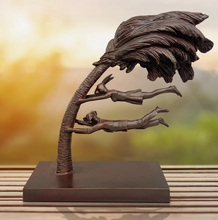 Load image into Gallery viewer, Gillie and Marc, Blowing in the wind, Bronze Sculpture
