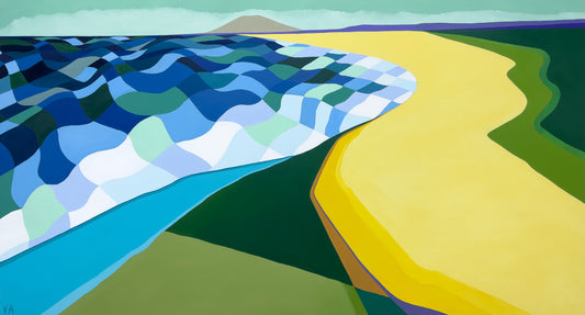 Vanessa Anderson, Seven Mile, Acrylic and Oil on Canvas