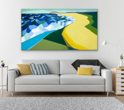 Vanessa Anderson, Seven Mile, Acrylic and Oil on Canvas