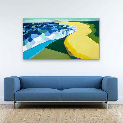 Vanessa Anderson, Seven Mile, Acrylic and Oil on Canvas