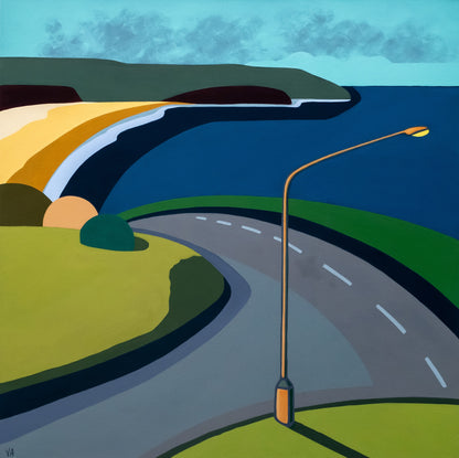 Vanessa Anderson, Tasman Drive, (Werri) Acrylic and Oil on Canvas