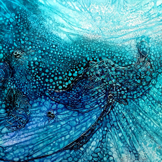 Jennifer Luck, Utopian Rays, Oil on Canvas