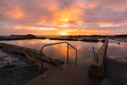 Autumn sunrises are pretty special... 
morning dip anyone? Gerringong, Australia 