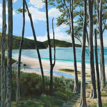 Load image into Gallery viewer, Andrew McPhail, Where the Forest meets the Sea, Acrylic on Canvas
