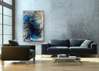 Alisa Beak, White Bay, Oil & Mixed Medium on Canvas