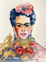 Load image into Gallery viewer, Kerry Bruce, Frida, Acrylic on Archival Art Paper
