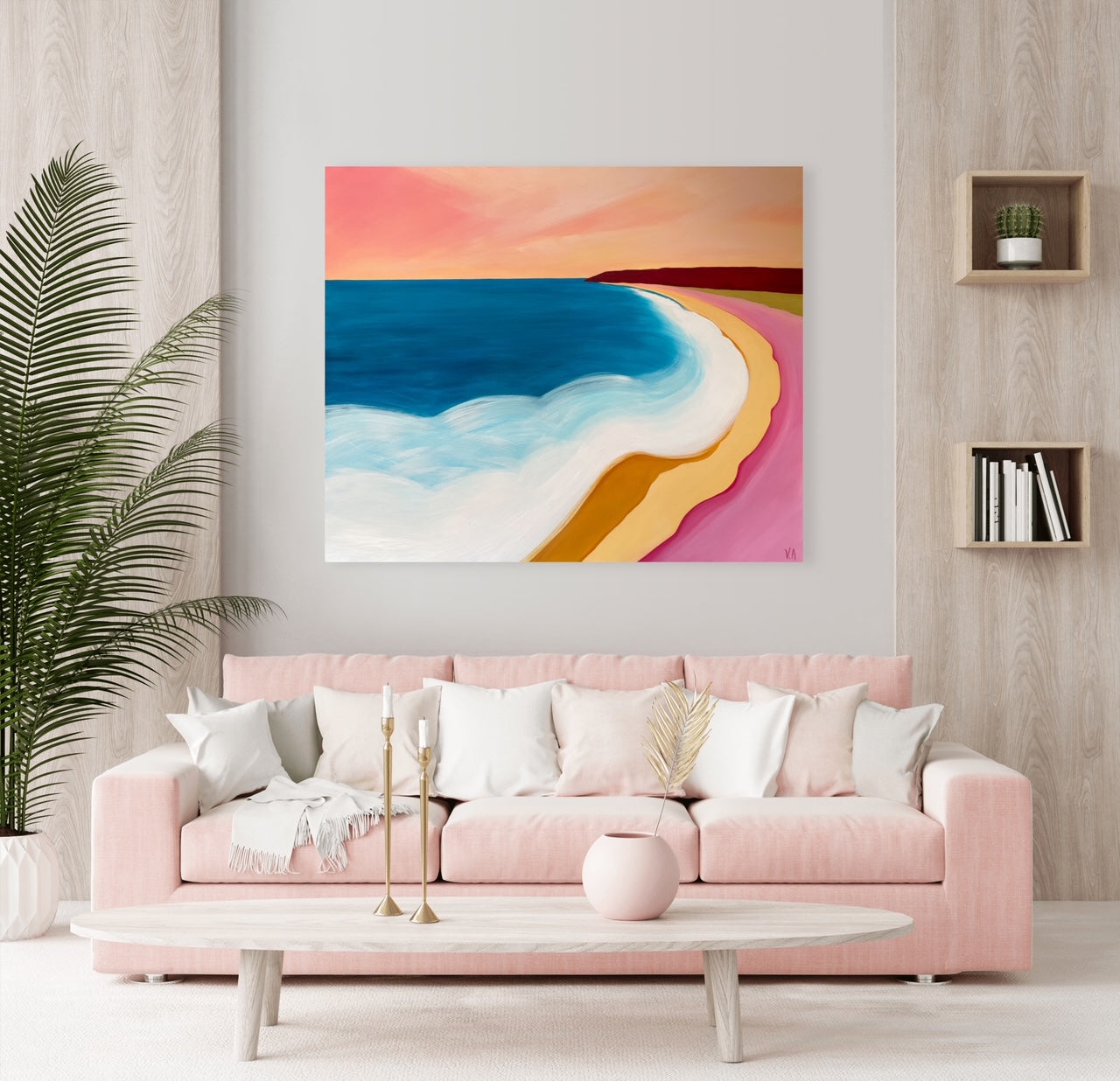 Vanessa Anderson, Bliss, Acrylic and Oil on Canvas