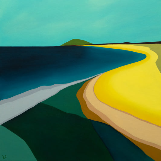 Vanessa Anderson, Seven Mile, Acrylic and Oil on Canvas