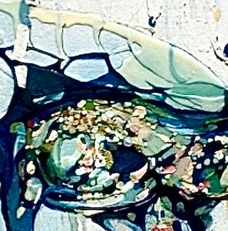 Alisa Beak, Sea Horse, Oil on Canvas