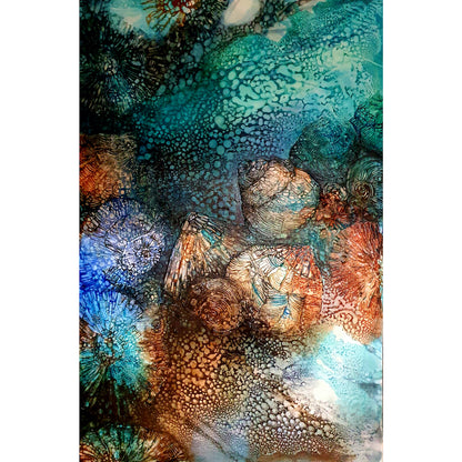 Jennifer Luck, Lunar Shallows, Oil on Canvas