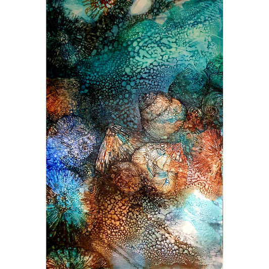 Jennifer Luck, Lunar Shallows, Oil on Canvas