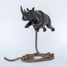 Load image into Gallery viewer, Gillie and Marc, Flying High for the First Time, Bronze sculpture # / 100

