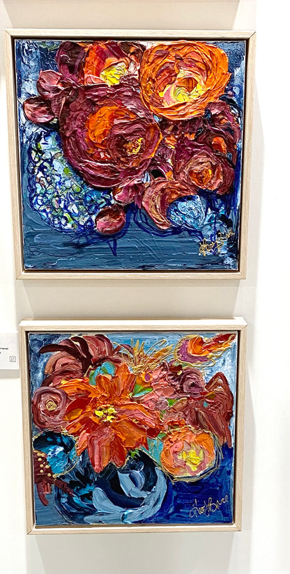 Kerry Bruce, Roses are Red, acrylic on canvas