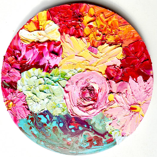 Kerry Bruce, Springtime ll, Oil on Board