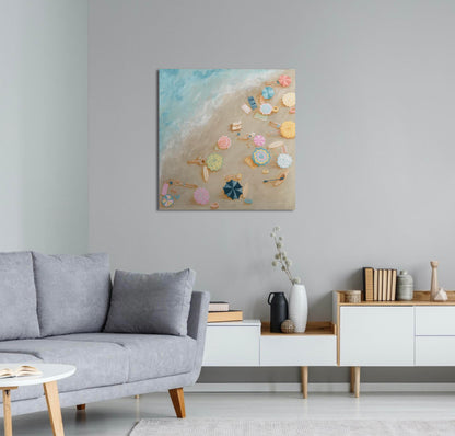 Carmel McCarney, Summer Sundays, Acrylic on Canvas