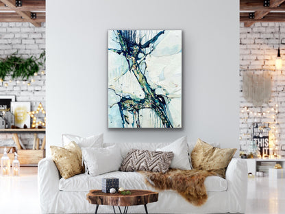Alisa Beak, Sea Horse, Oil on Canvas