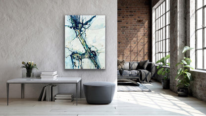 Alisa Beak, Sea Horse, Oil on Canvas