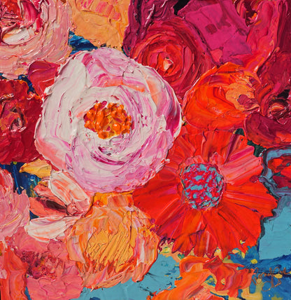 Kerry Bruce, Petal, Acrylic on Canvas